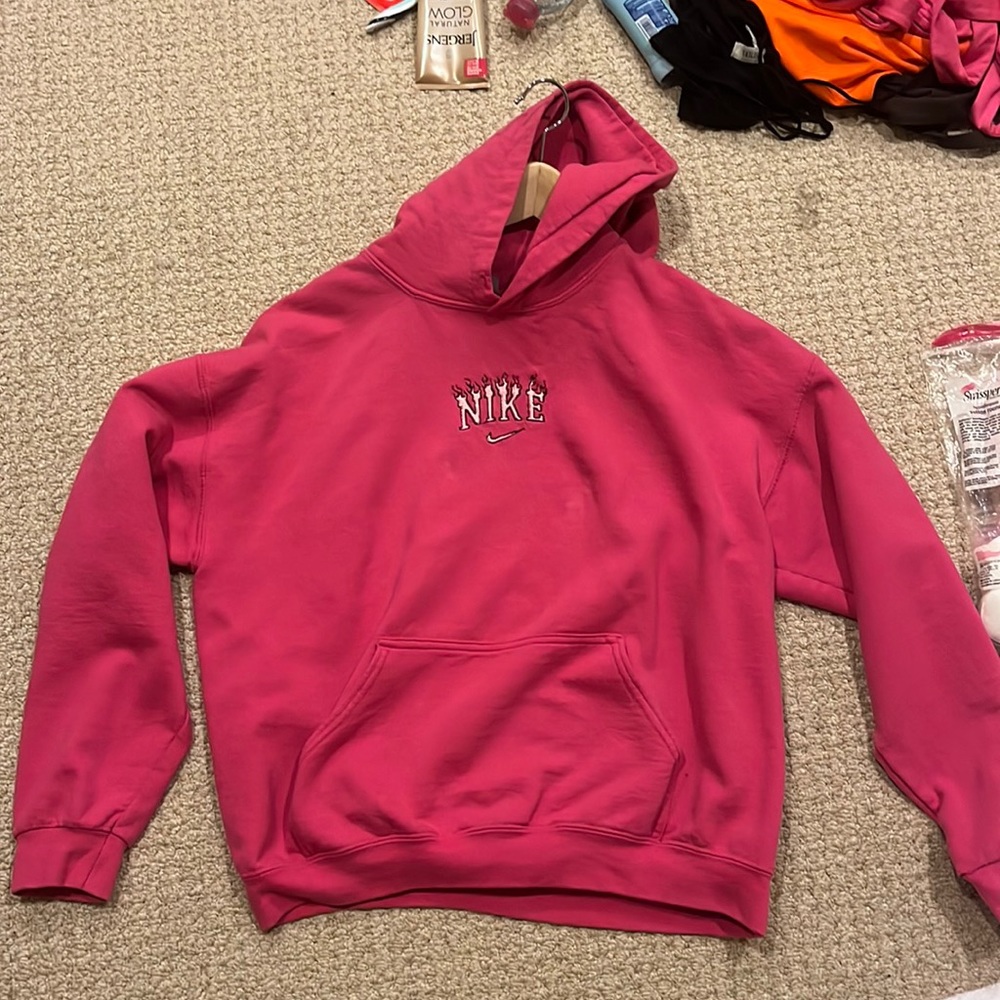 Hot pink Nike Sweatshirt